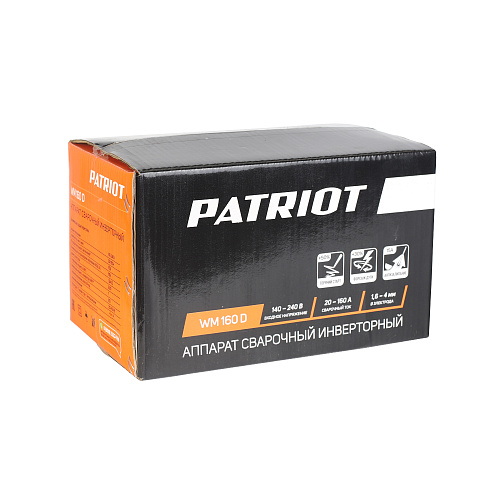 Сварочный аппарат Patriot WM160D MMA 605302016