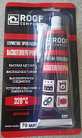 Герметик силикон высокотемпературный красный ROOF COMPLEKT 70мл 445135