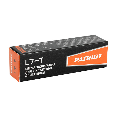 Свеча зажигания PATRIOT L7T для культиватора, снегоуборщик Patriot 841102210