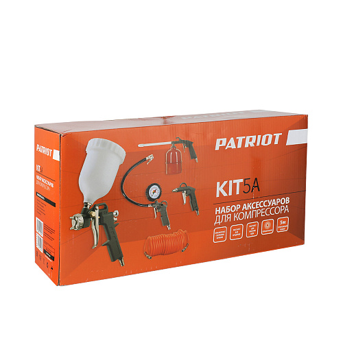 Набор пневмоинструмента Patriot KIT 5 A (830901060)