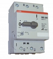 Автомат с регулируемый тепловой защитой MS-225-6.3 10kA 1SAM151000R000
