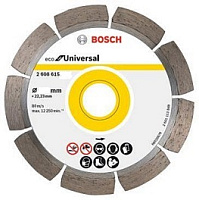 Круг алмазный Bosch ф230х22 ECO Universal 1/10 шт 2 608 615 044